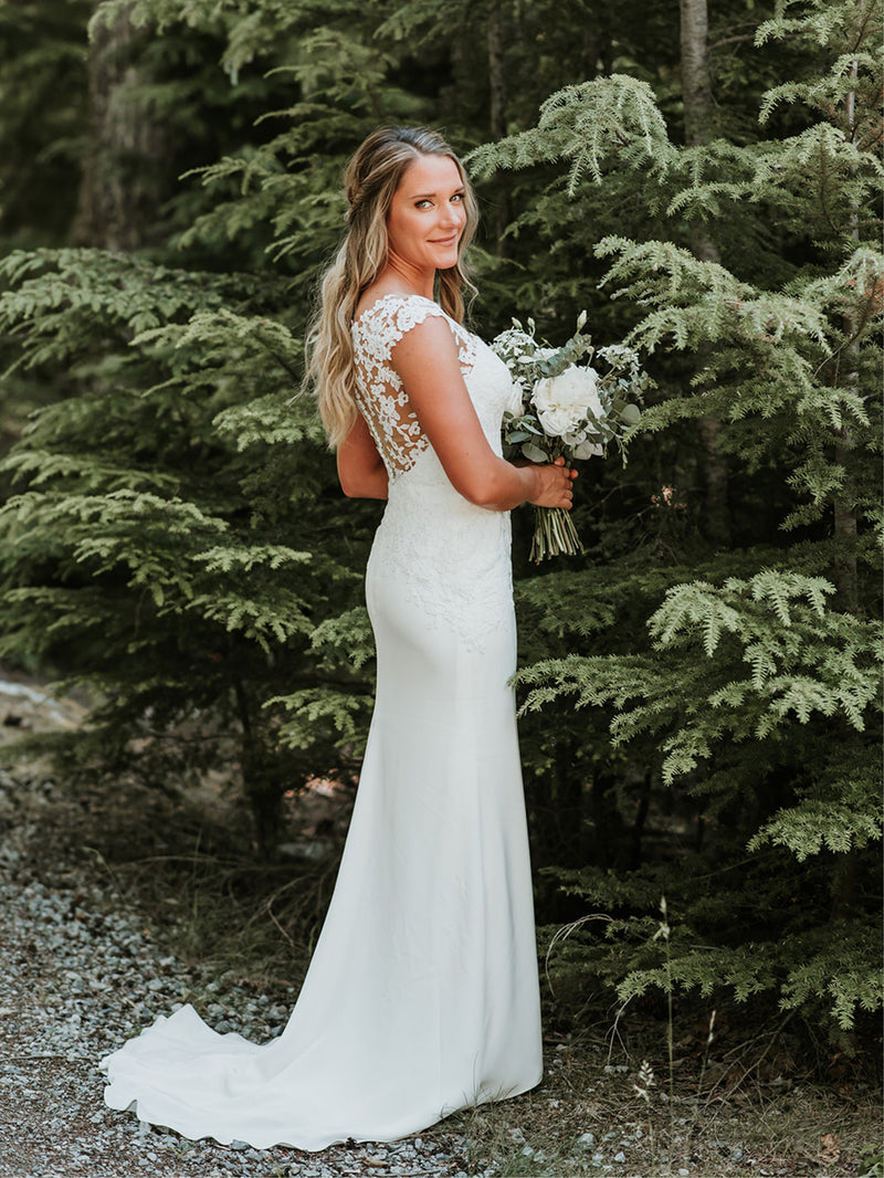 Custom Lace Gown by Anomolie